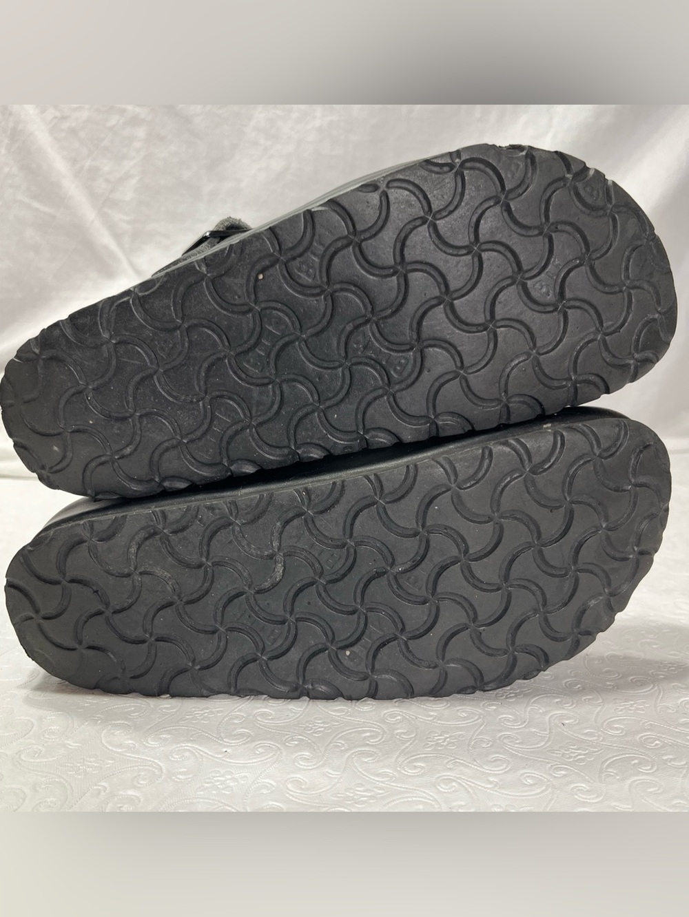 Birkenstock Paris Mary Jane Shoes Black Leather Womens EU 35 Classic German Clog - Picture 10 of 16